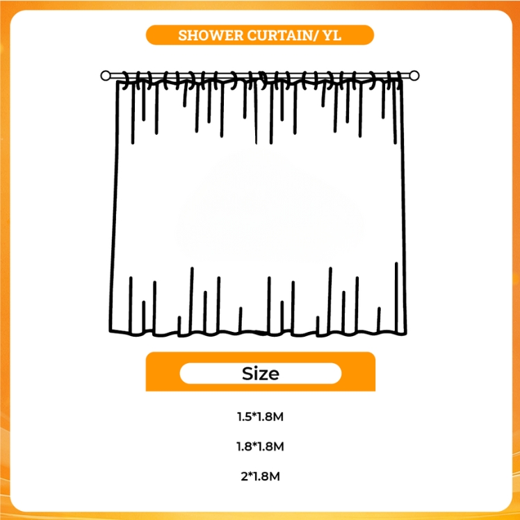 3D shower curtain - Capybara Gifts UK