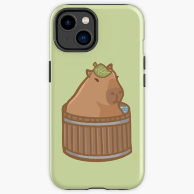 Coco The Capybara Vintage Artwork Iphone Case