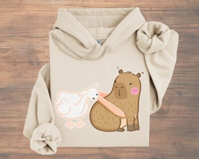 Capybara Funny Hoodie
