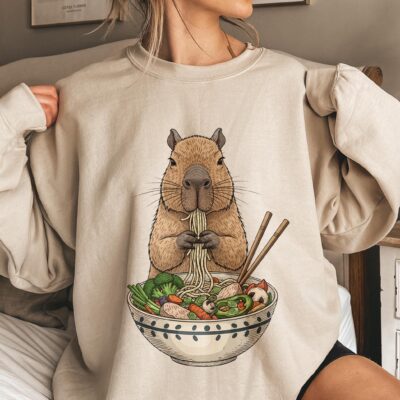 Capybara Ramen Sweatshirt
