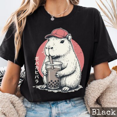 Capybara Signature Boba T-Shirt