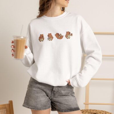 Capybara Coffee Sweatshirt