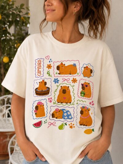 Capybara Classic Graphic T-Shirt