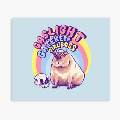 Capybara Classic Illustration Poster
