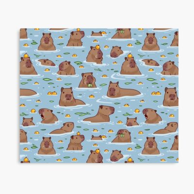 Capybara Vintage Design Poster