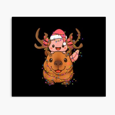 Capybara Iconic Design Poster