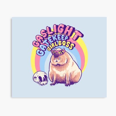 Capybara Modern Artwork Poster