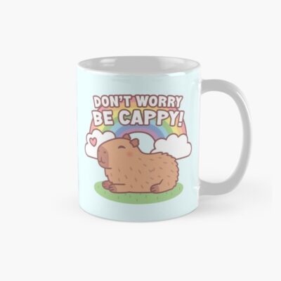 Capybara Inspired Artwork Mug