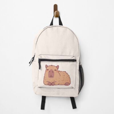 Capybara Minimalist Illustration Backpack
