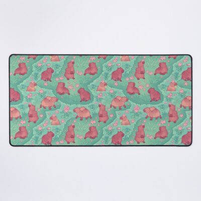 Capybara Modern Artwork Mouse Pad