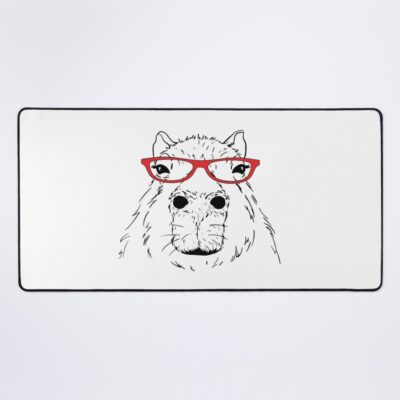 Capybara Iconic Design Mouse Pad