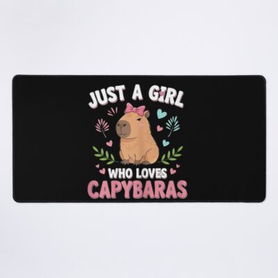 Capybara Tribute Design Mouse Pad